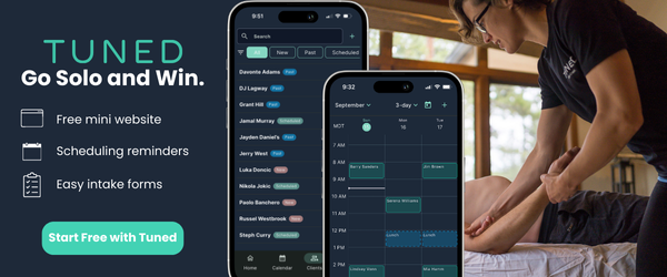The best scheduling software for massage therapy.